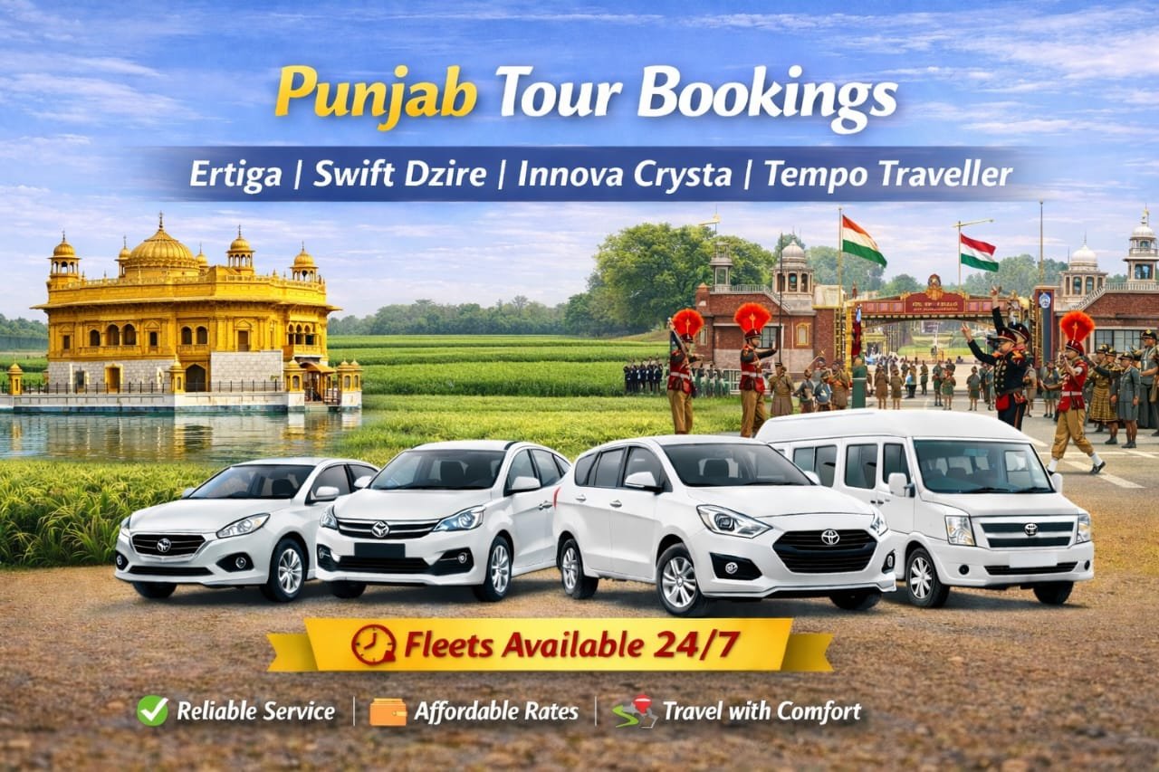 Delhi to Punjab - Cab 4 Trip